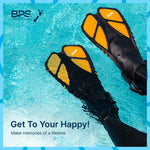 BPS Short-Blade Swim Fins