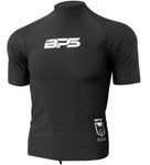 BPS Short Sleeve Rashguard Black / Small