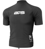 BPS Short Sleeve Rashguard Charcoal / Small