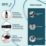 BPS 'Storm' 10' SUP Coiled Leash