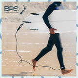 BPS Surfboard 7mm Straight Leash