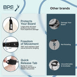 BPS Surfboard 8mm Koru Straight Leash