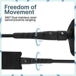 BPS Surfboard 8mm Koru Straight Leash