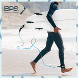 BPS Surfboard 8mm Straight Leash