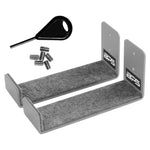 BPS Surfboard Alloy Wall Racks With FCS Screw Kit / Ocean Grey