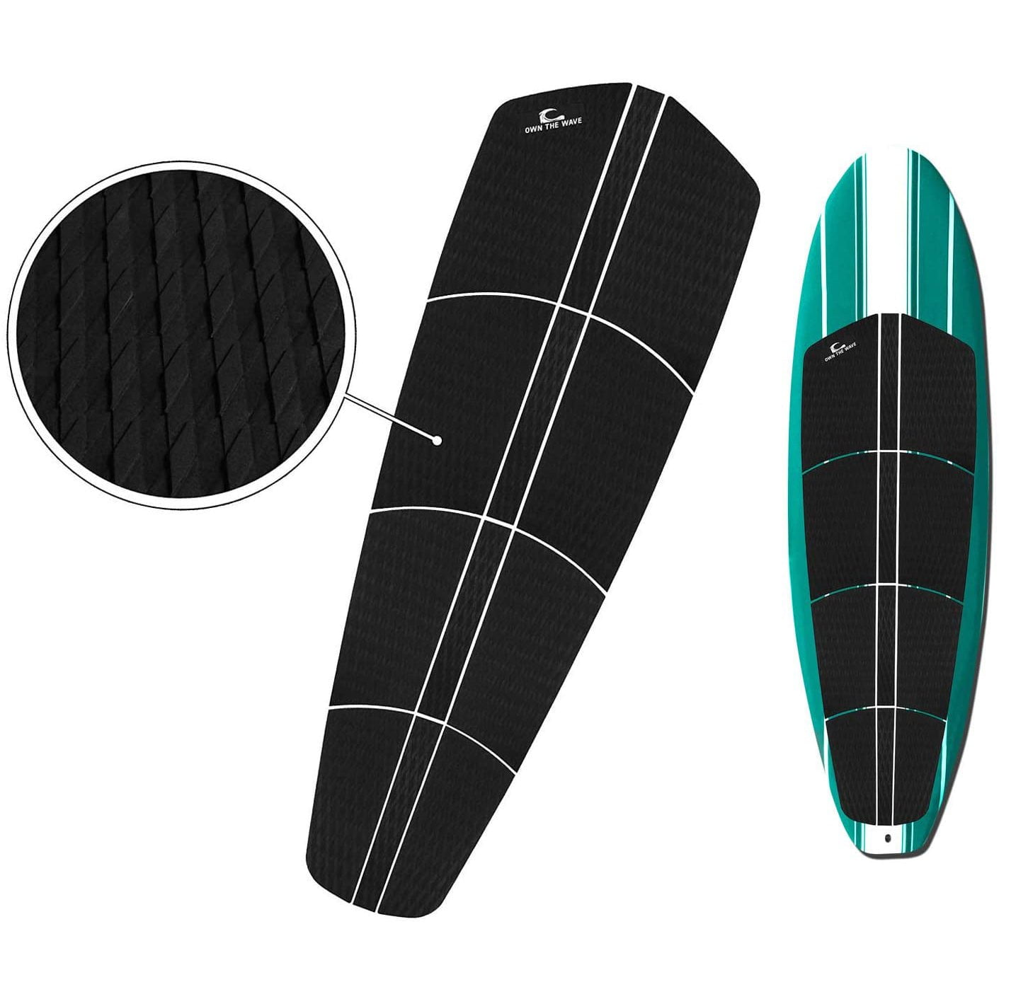 Buy Own the Wave 12-Piece SUP Board Pads – Barrel Point Surf
