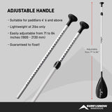 Own the Wave 2-Piece Alloy SUP Paddle