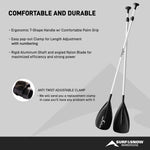 Own the Wave 2-Piece Alloy SUP Paddle