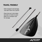 Own the Wave 3-Piece Alloy SUP Paddle
