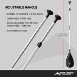 Own the Wave 3-Piece Alloy SUP Paddle