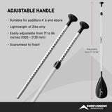 Own the Wave 3-Piece Alloy SUP Paddle